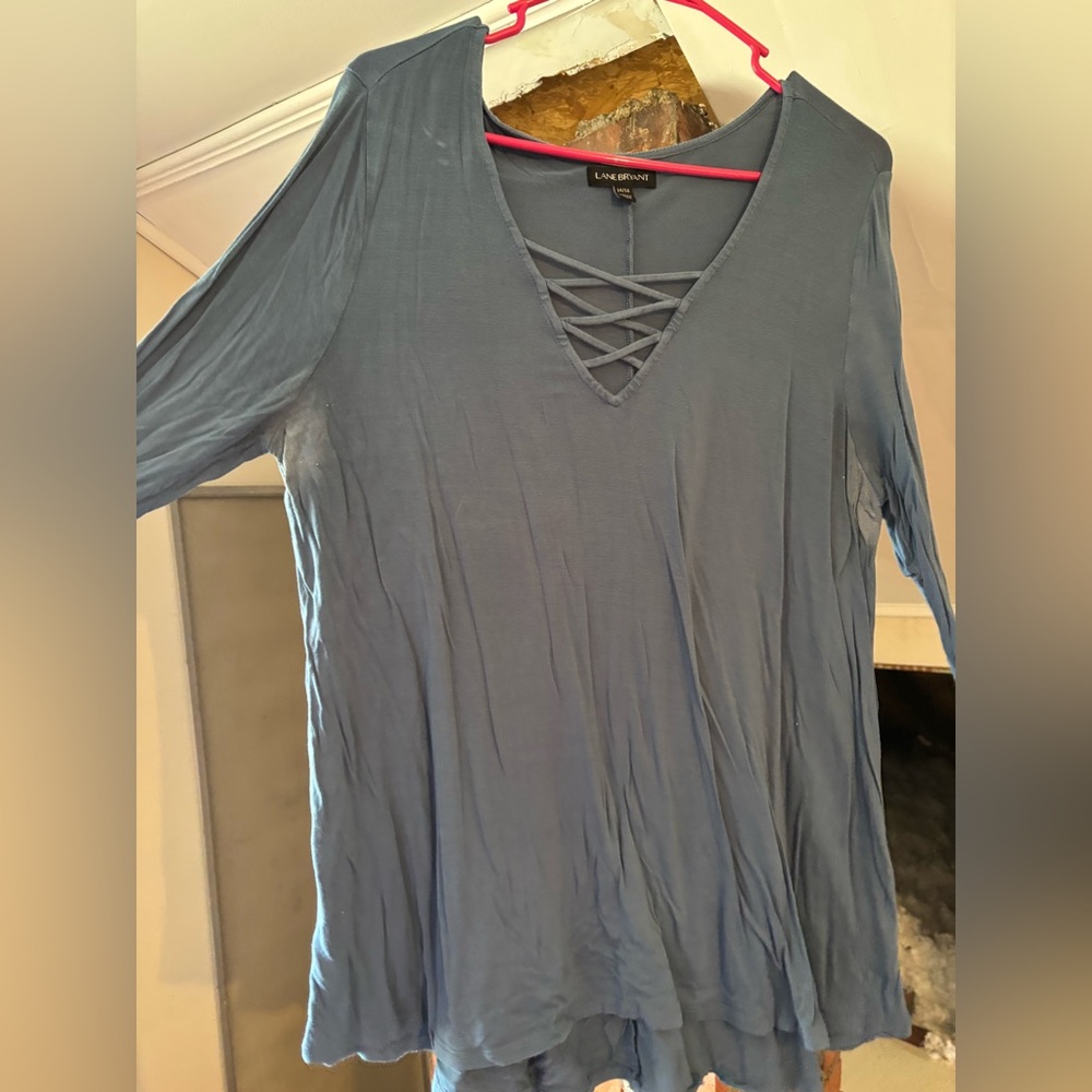 Teal Blue long sleeve shirt